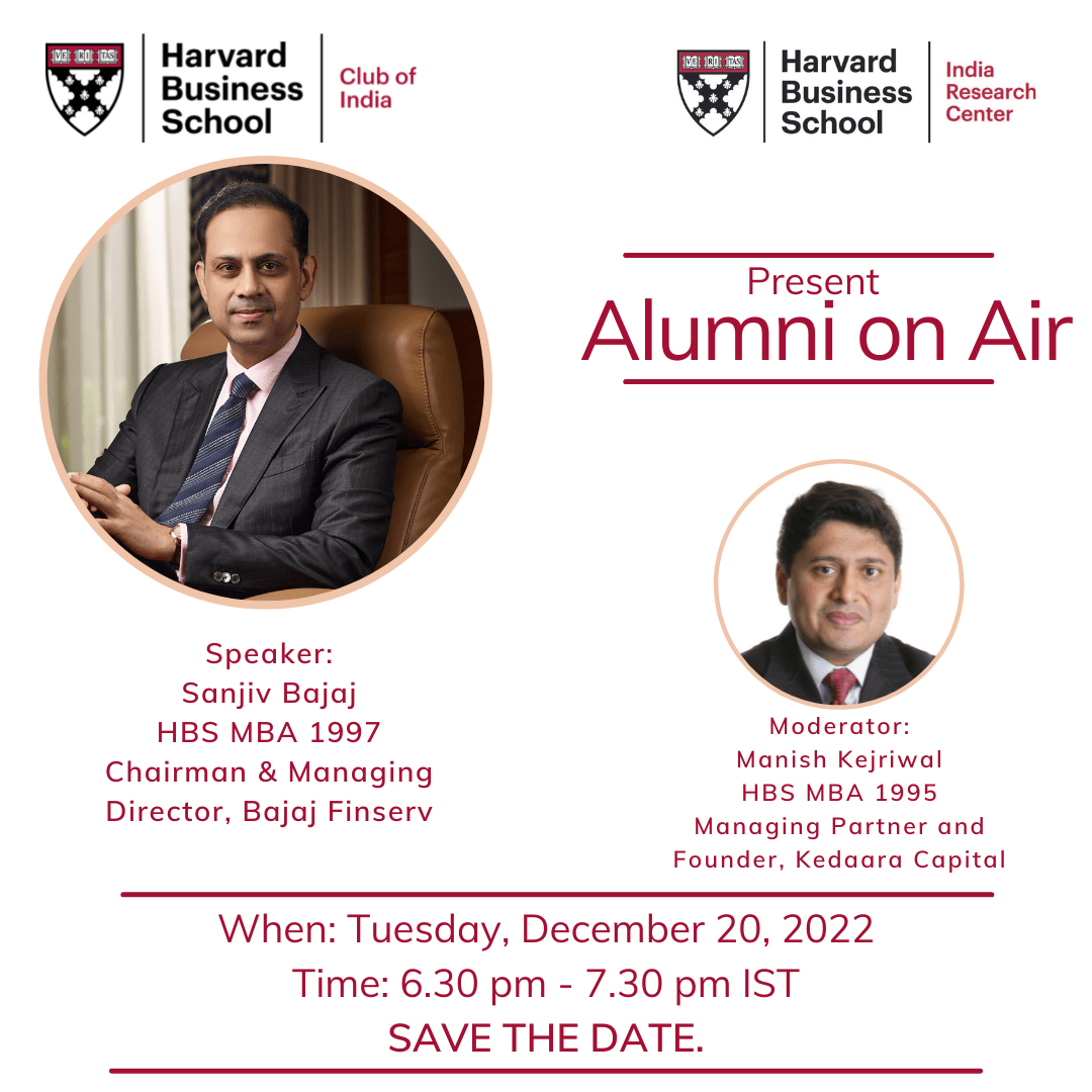 Alumni on Air with Sajiv Bajaj