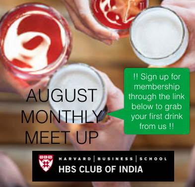 AUGUST MONTHLY MEET UP