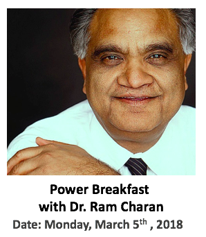 Power Breakfast with Dr. Ram Charan