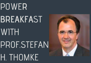 Power Breakfast with Stefan Thomke